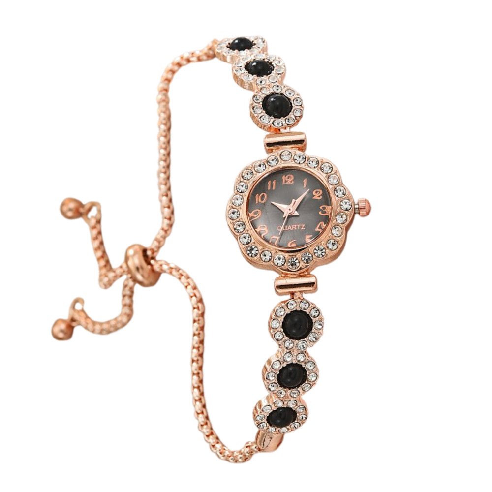 Free Pull-out Bracelet Women's Watch Fashion Color Diamond - Image 3