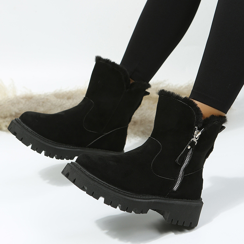 Snow Boots Velvet Warm Cotton Shoes Plus Size - Image 8